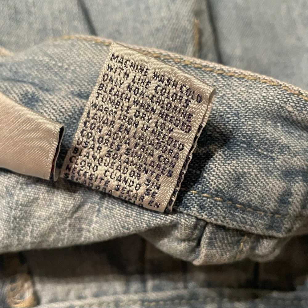 Vintage Bill Blass High-Rise Denim Cargo Skort